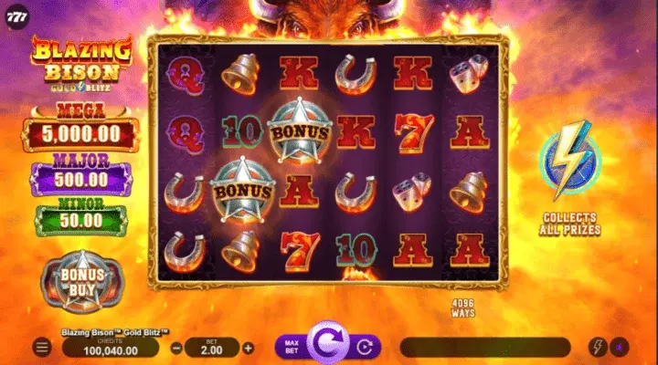 Bison Casino Zrzut ekranu 2